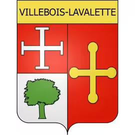 Blason de la commune Villebois-Lavalette