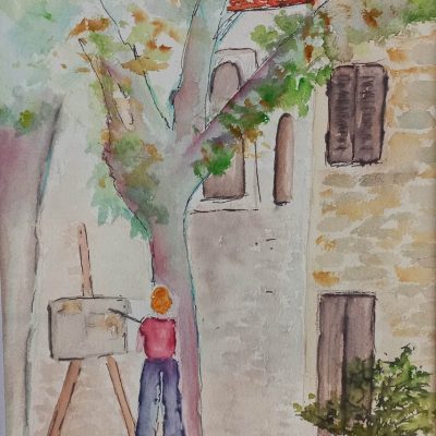 Catherine REGLAT - Peintre au village