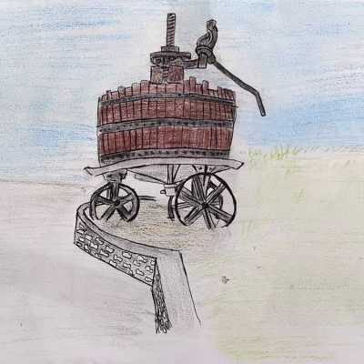 Paul GAREZ - Pressoir de Buzet