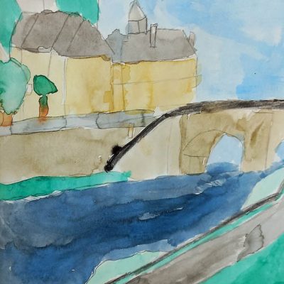 Loane MARCHIVE - Le vieux pont de Montignac