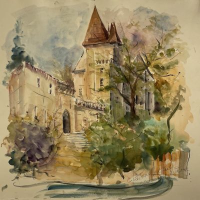 Jacques Wallart - Château-l'Évêque couleurs d'automne