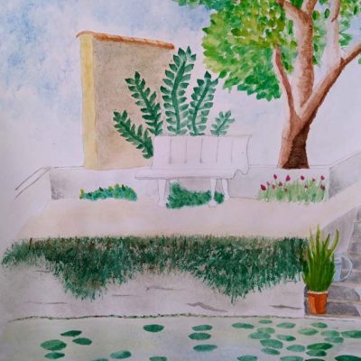 Sarah COURTOIS - Le banc sur la Rivière