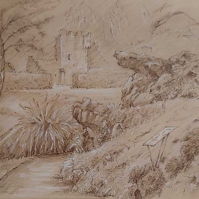 Jean-Louis DALL'OMO - Rocher vers la Serpentine