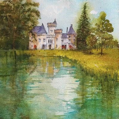 Manu WITTERS - Le Château sous la Pluie