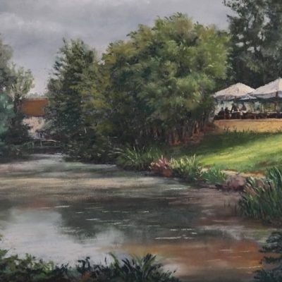 Nicolas WHITEHOUSE - L'étang dans le Parc des Nénuphars