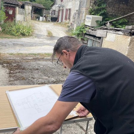 Peintre à Villetoureix