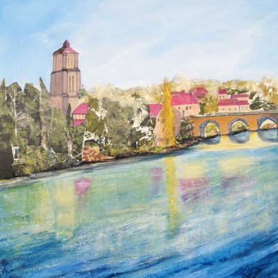 Simone NICOLAS - Au Bord de l'Isle à St-Astier