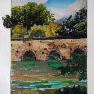 Marie SERE - Le Motard sur le Pont des Pèlerins